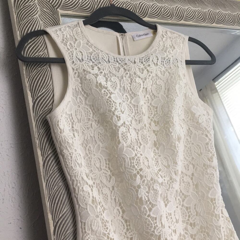 Calvin Klein Eyelit Dress